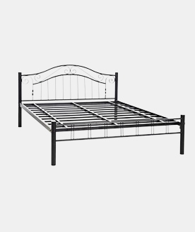 home steel king size bed